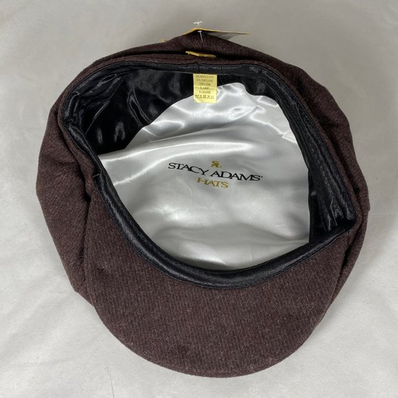 Stacy Adams Classic Flat Ivy Cap SAW594 NWT - Picture 4 of 11